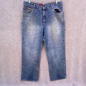 Vintage es International Denim Baggy Skater Straight Leg Jeans 38 (40)